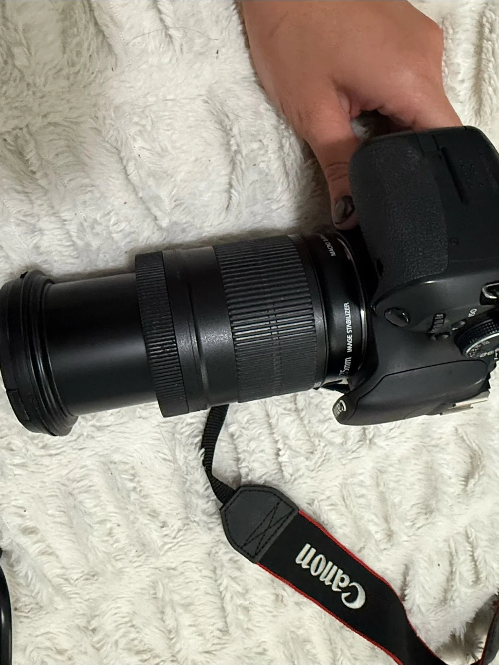 Canon EOS rebel T3i 600D Camera Kit in Black with Accessories